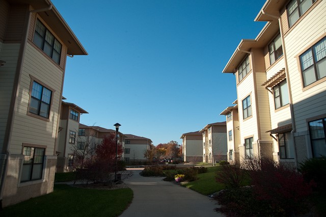 village courtyard